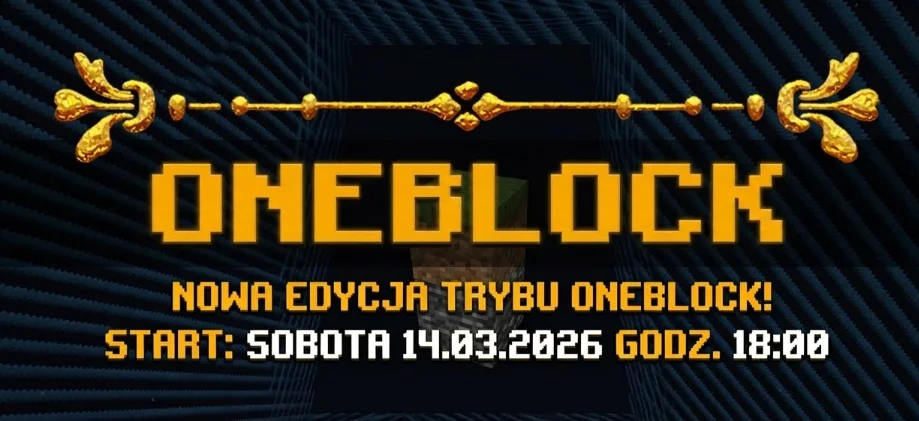 START ONEBLOCK W SOBOTE 14.03.2026 o 18:00