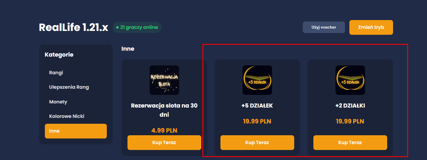 Nowości w sklepie  www bfsmc.pl